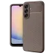 Samsung Galaxy A17 5G Auto Focus Karbon Kapak - Kahverengi