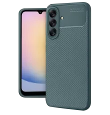 Samsung Galaxy A17 5G Auto Focus Karbon Kapak - Koyu Yeşil