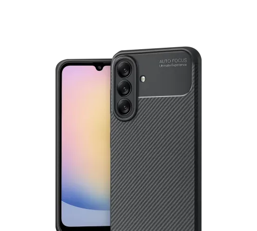 Samsung Galaxy A17 5G Auto Focus Karbon Kapak - Siyah