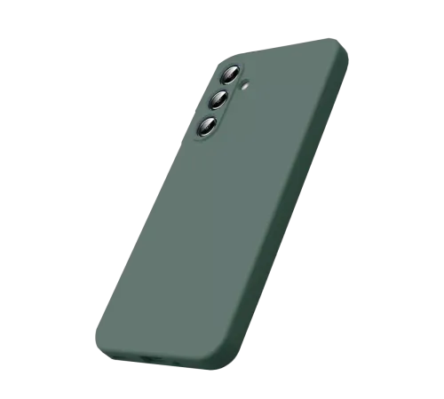 Samsung Galaxy A17 5G First Silikon - Koyu Yeşil