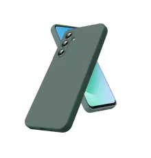 Samsung Galaxy A17 5G First Silikon - Koyu Yeşil