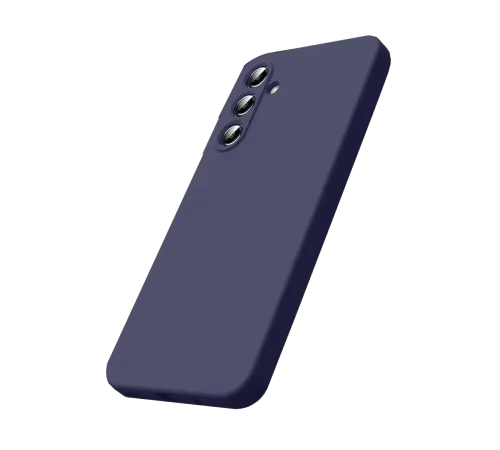 Samsung Galaxy A17 5G Nano içi Kadife Silikon - Lacivert