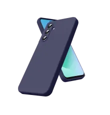 Samsung Galaxy A17 5G Nano içi Kadife Silikon - Lacivert