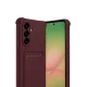 Samsung Galaxy A17 5G Kelvin Kartvizitli Silikon - Bordo