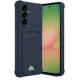 Samsung Galaxy A17 5G Kelvin Kartvizitli Silikon - Lacivert
