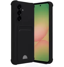 Samsung Galaxy A17 5G Kelvin Kartvizitli Silikon - Siyah