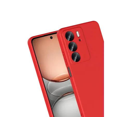 Realme C75 4G First Silikon - Kırmızı