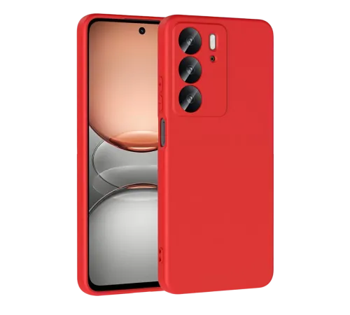 Realme C75 4G First Silikon - Kırmızı