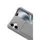 Apple iPhone 17 Kelvin Kartvizitli Silikon - Gri