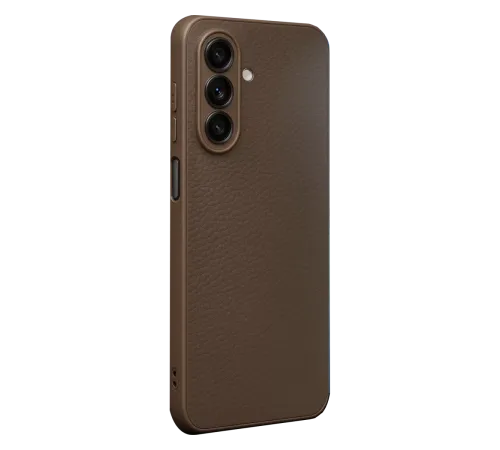 Samsung Galaxy A17 5G Thermax Silikon Kılıf - Kahverengi