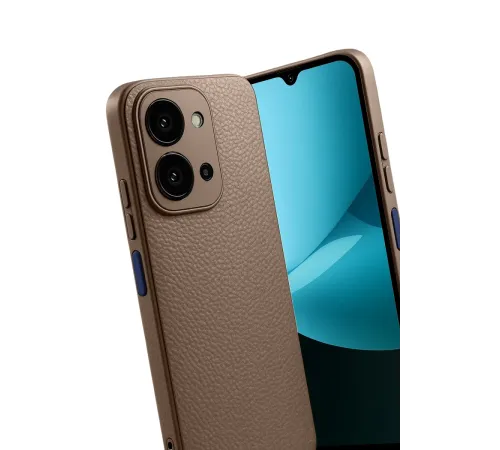 Xiaomi Redmi 15C 4G Thermax Silikon Kılıf - Kahverengi
