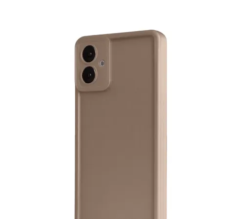 Samsung Galaxy A07 4G Viera Silikon - Kahverengi