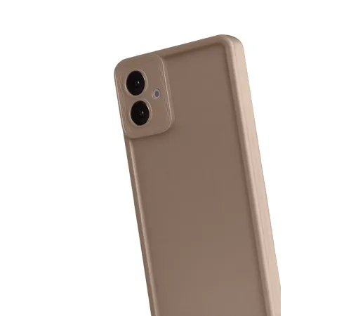 Samsung Galaxy A07 4G Viera Silikon - Kahverengi