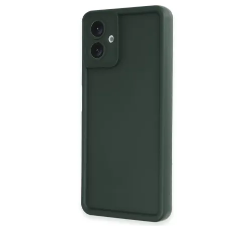 Samsung Galaxy A07 4G Viera Silikon - Koyu Yeşil