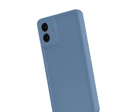 Samsung Galaxy A07 4G Viera Silikon - Mavi