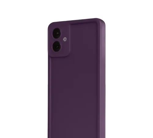 Samsung Galaxy A07 4G Viera Silikon - Mürdüm