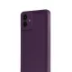Samsung Galaxy A07 4G Viera Silikon - Mürdüm