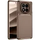 Xiaomi Redmi Note 14 Pro 5G Kılıf Auto Focus Karbon Kapak - Kahverengi