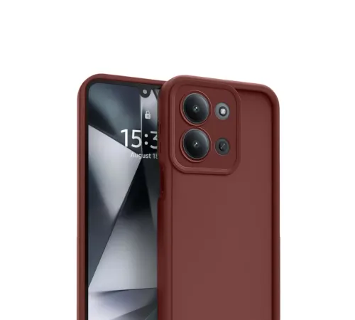 Xiaomi Redmi 15C 4G Viera Silikon - Bordo
