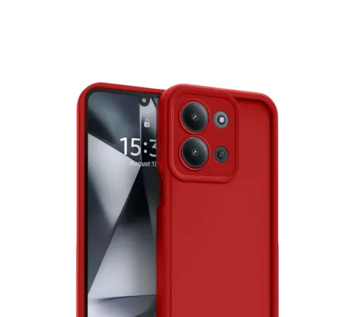 Xiaomi Redmi 15C 4G Viera Silikon - Kırmızı