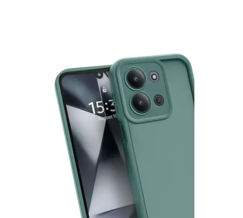 Xiaomi Redmi 15C 4G Viera Silikon - Koyu Yeşil