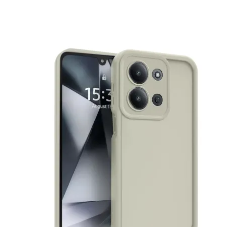 Xiaomi Redmi 15C 4G Viera Silikon - Krem