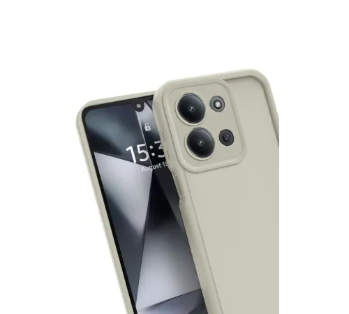 Xiaomi Redmi 15C 4G Viera Silikon - Krem