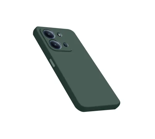 Xiaomi Redmi 15C 4G Nano içi Kadife Silikon - Koyu Yeşil