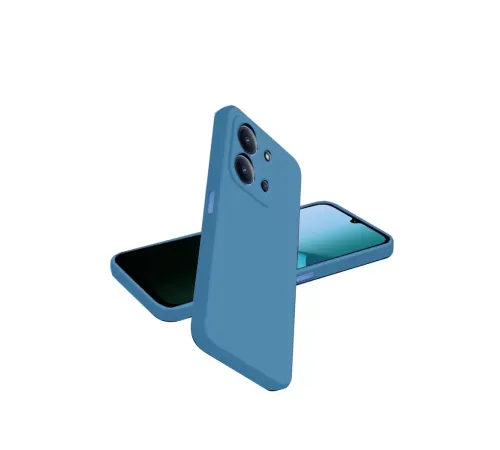 Xiaomi Redmi 15C 4G Nano içi Kadife Silikon - Mavi