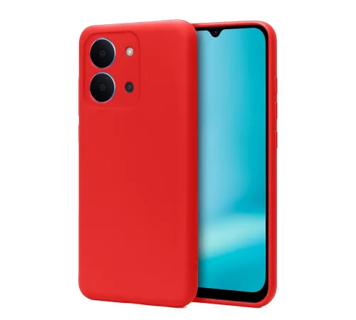Xiaomi Redmi 15C 4G First Silikon - Kırmızı