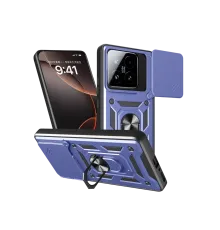 Xiaomi Mi 15T Pars Lens Yüzüklü Silikon - Lacivert
