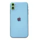 Apple iPhone 11 Neon Fosforlu Kamera Lens - Yeşil