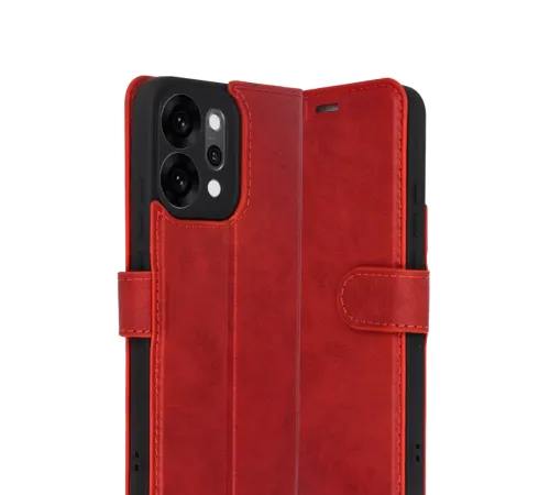 Reno 14 Trend S Plus Kapaklı Kılıf - Kırmızı