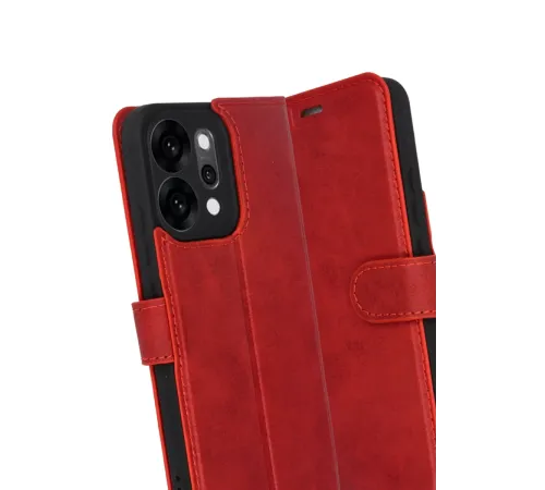 Reno 14 Trend S Plus Kapaklı Kılıf - Kırmızı