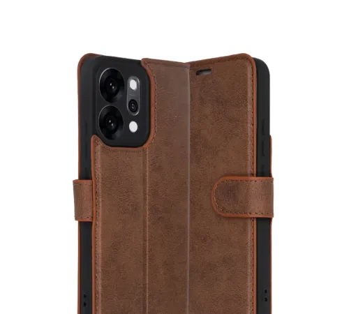 Reno 14 Trend S Plus Kapaklı Kılıf - Taba
