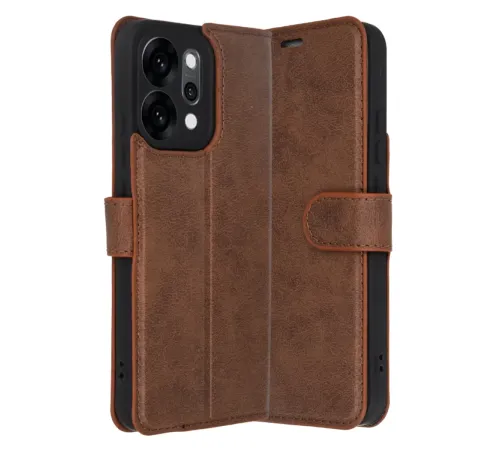 Reno 14 Trend S Plus Kapaklı Kılıf - Taba