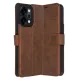 Reno 14 Trend S Plus Kapaklı Kılıf - Taba