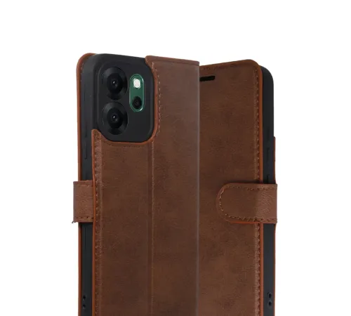 Reno 14F Trend S Plus Kapaklı Kılıf - Taba