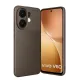 Vivo V60 5G Auto Focus Karbon Kapak - Kahverengi