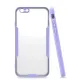 Apple iPhone 6 Kılıf Platin Silikon - Lila