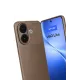Vivo V60 Lite Auto Focus Karbon Kapak - Kahverengi
