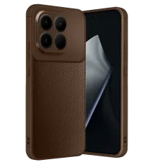 Xiaomi Mi 15T Auto Focus Karbon Kapak - Kahverengi