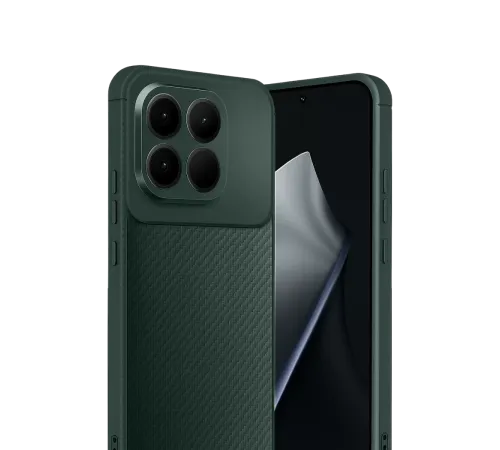 Xiaomi Mi 15T Auto Focus Karbon Kapak - Koyu Yeşil