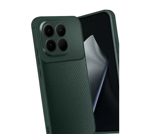 Xiaomi Mi 15T Auto Focus Karbon Kapak - Koyu Yeşil
