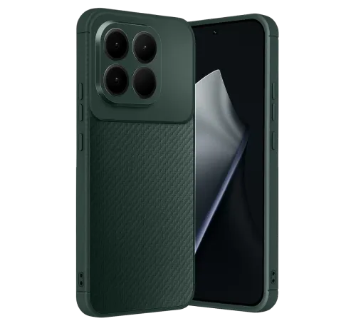 Xiaomi Mi 15T Auto Focus Karbon Kapak - Koyu Yeşil