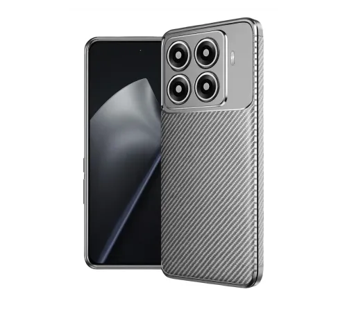 Xiaomi Mi 15T Pro Auto Focus Karbon Kapak - Gri