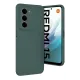 Xiaomi Redmi 15 4G Auto Focus Karbon Kapak - Koyu Yeşil