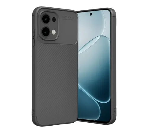 A6 Pro 4G Auto Focus Karbon Kapak - Gri