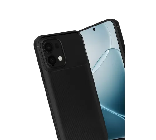 A6 Pro 4G Auto Focus Karbon Kapak - Siyah