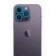 Apple iPhone 12 Pro Neon Fosforlu Kamera Lens - Mavi